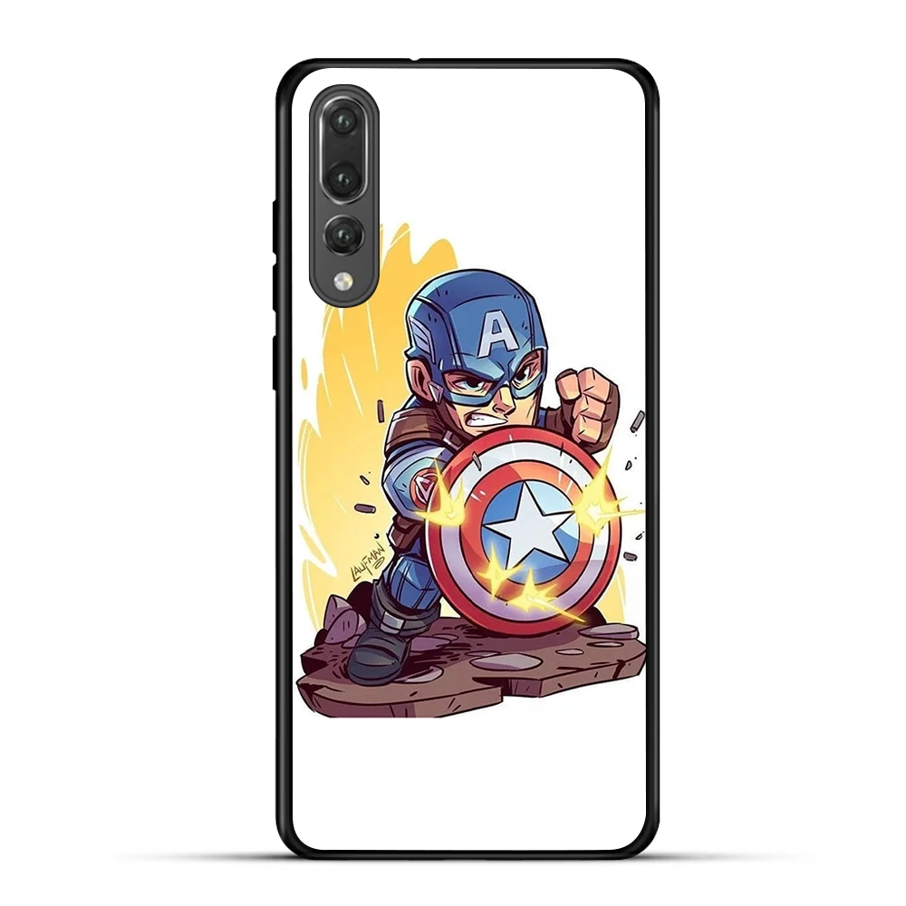 Силиконовый чехол-накладка из мягкого ТПУ с милым чехол для телефона huawei p20 P8 P9 P10