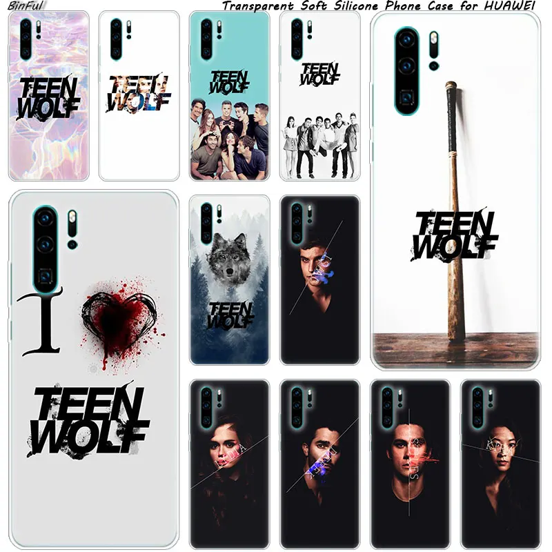Горячий Teen wolf Мягкий силиконовый чехол для телефона Huawei P30 P20 Pro P10 P9 P8 Lite 2017 P Smart Z Plus