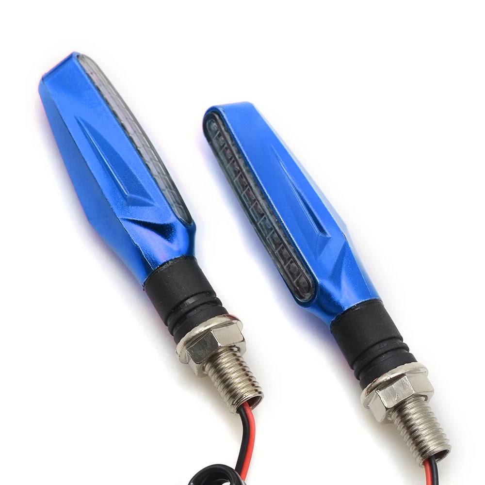 Сигнал поворота для мотоцикла 12 светодиодов указатели универсальные фонарики