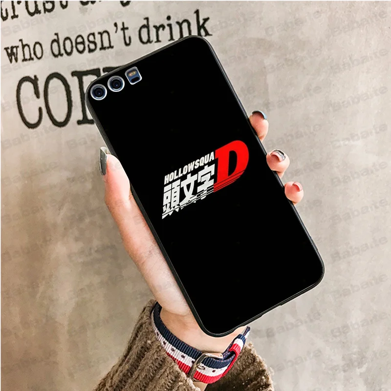 Babaite начальный D чехол черный мягкий для телефона Huawei NOVE3E P20 Pro Mate10 Lite P10 Plus Mate9 10 Honor