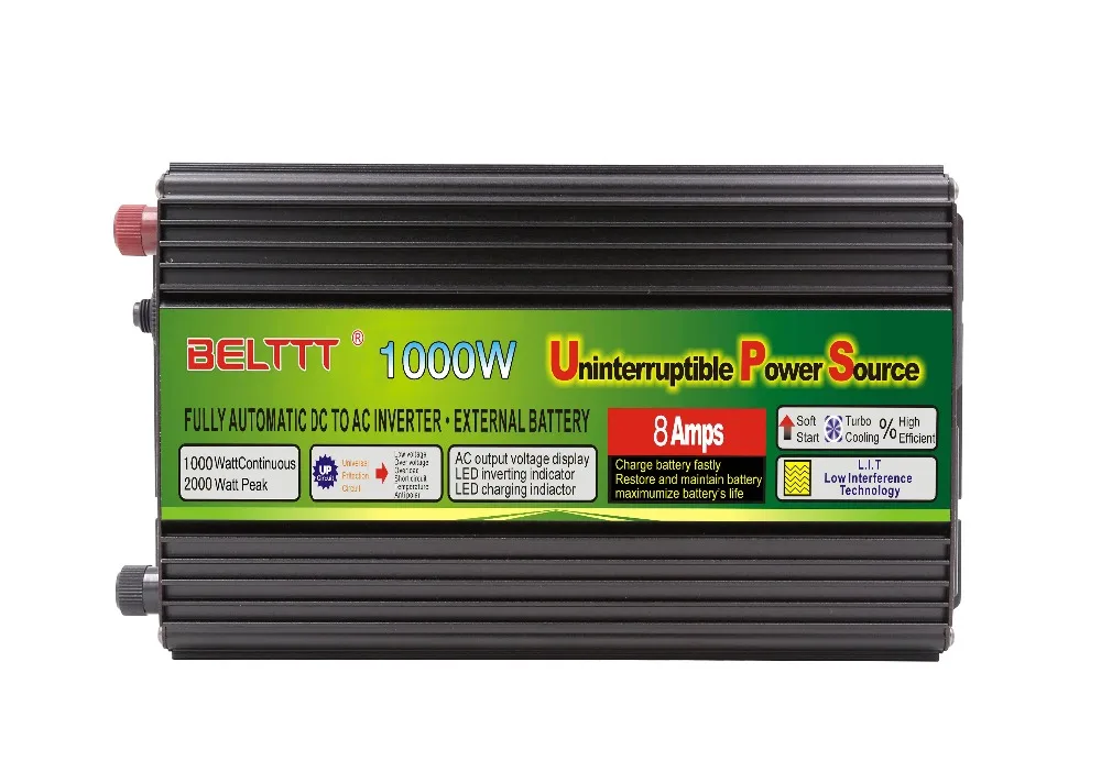 Бесплатная доставка 2000 Вт Пиковая мощность Тайваньские модели 1000 ватт 12V