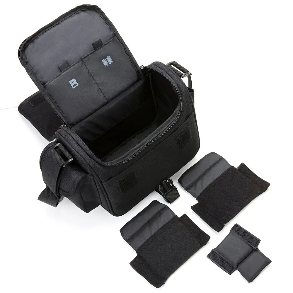 BAGSMART брендовая сумка для камеры для фотографии видео обмен объектив дорожная сумка DSLR камера сумка для камеры чехол для Canon Nikon