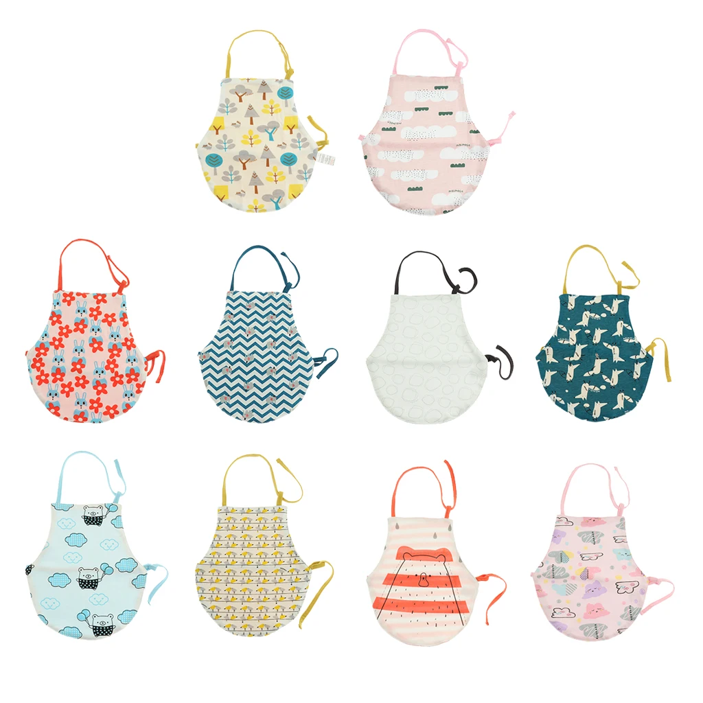 Детский хлопковый фартук MagiDeal слюнявчик слюна Одежда для новорожденных детская