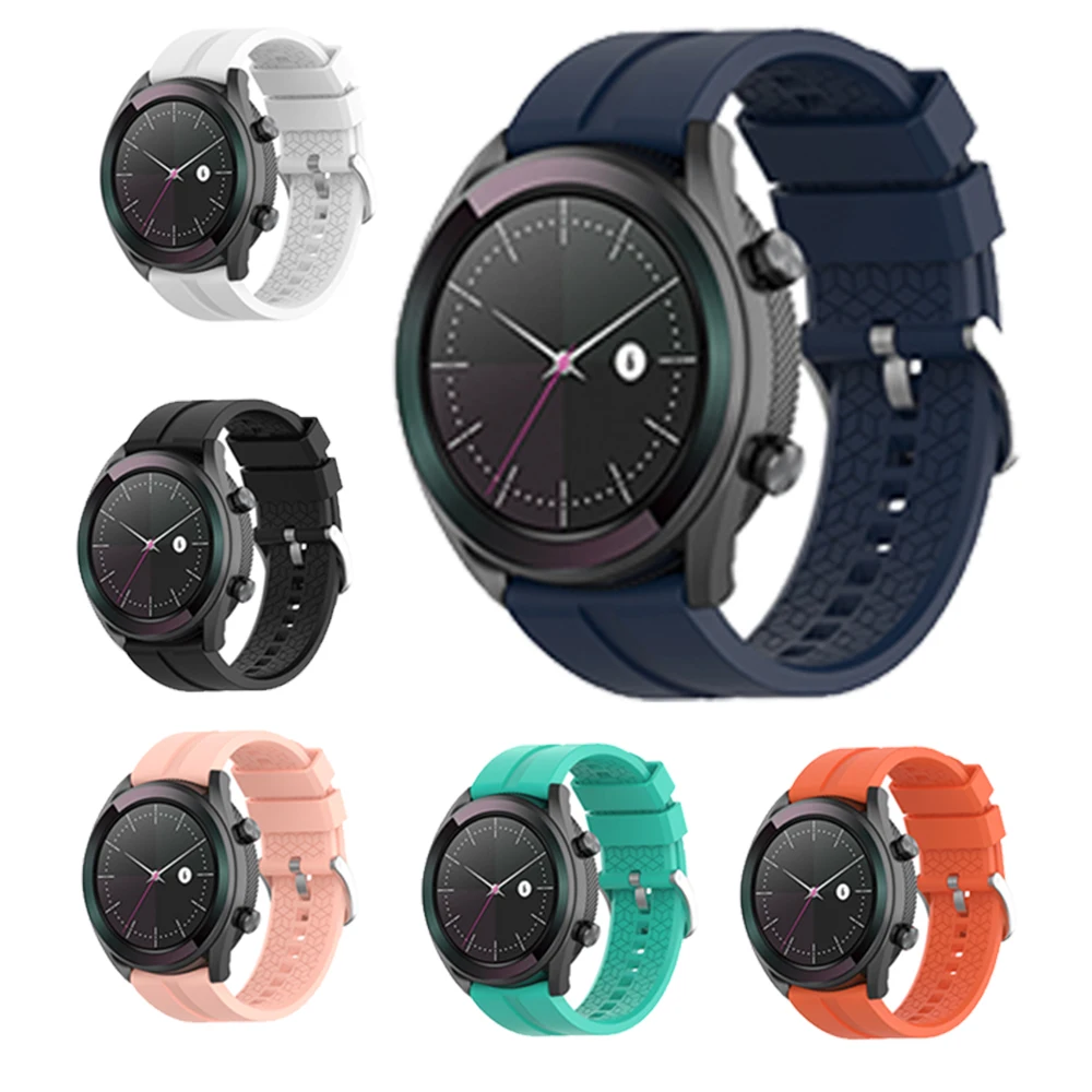 Ремешок силиконовый для Huawei Honor Watch GT active элегантный сменный Браслет наручных