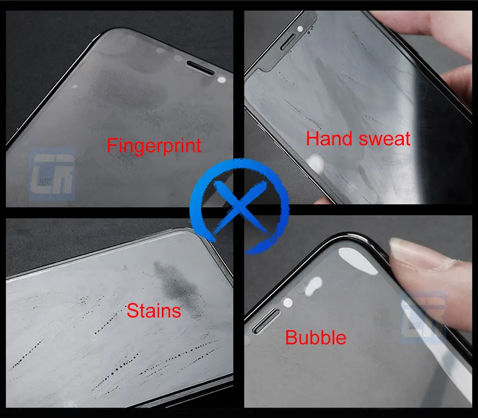 Без отпечатков пальцев полное покрытие матовое закаленное стекло для iPhone X 8 7 6S Plus защита экрана матовое стекло для iPhone XS MAX XR пленка