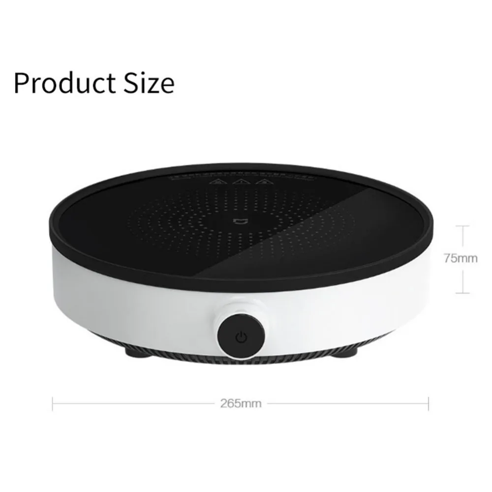 Индукционная плита Xiaomi Mijia DCL01CM с точным контролем нагрева, кухонная посуда, электрическая плитка, варочная панель из нержавеющей стали, горячий горшок