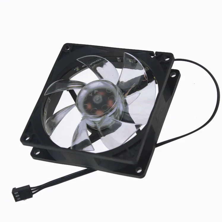 Gdstime 100 шт. LED Fan 90 мм x 25 мм 12 В 3 Булавки зеленый свет сине-белые Красный 12 огни корпус DC охлаждающий вентилятор 92 мм 9225 охладитель