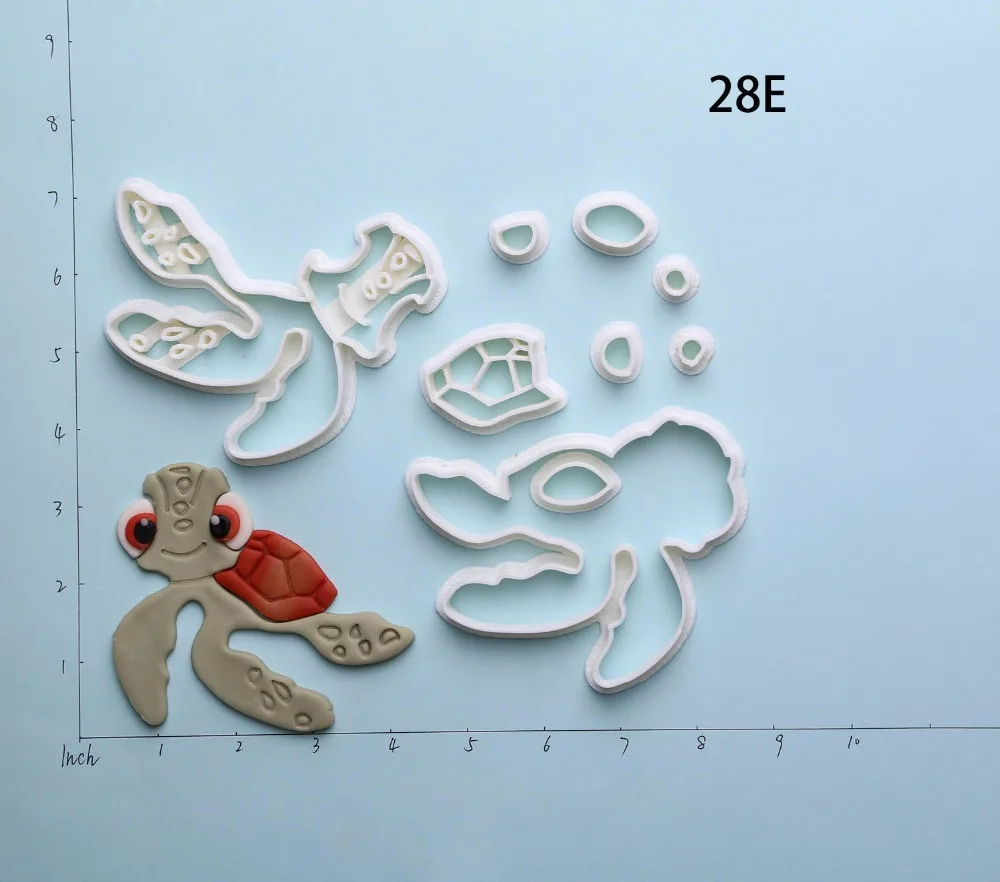 В поисках Немо персонажа формочка для печенья на заказ 3D напечатанная форма