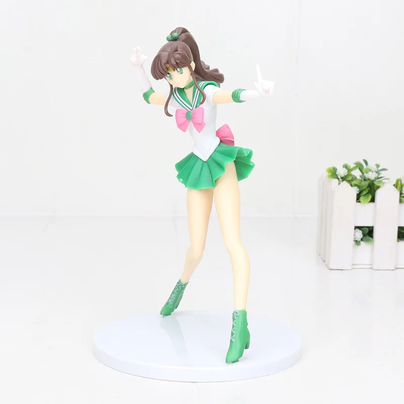 4 bag Фигурка Сейлор Мун 16 см Tsukino Usagi Mercury Mars Venus Jupiter Chibiusa Meiou Setsuna Kaiou фигурка украшения торта ПВХ Модель - Цвет: 4 bag