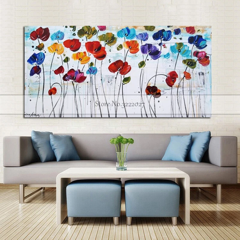 

Modern canvas painting Abstract Wall Art modern art hand painted canvas oil paintings home decor new hot sell sunrise
