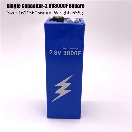 Farad Capacitor Новая версия супер фарадный конденсатор с алюминиевой крышкой, 2,8 V 3000F 161*56*56 мм супер конденсаторы для передних и задних фонарей Авто Питание - Цвет: Farad Capacitor