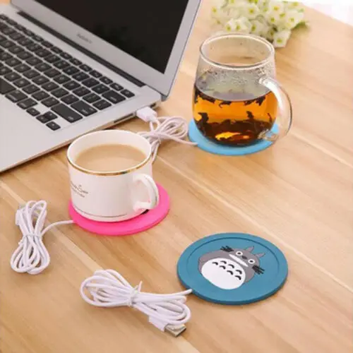 5V USB силиконовые тепла подогреватель молока Чай Кофе кружка для горячих напитков