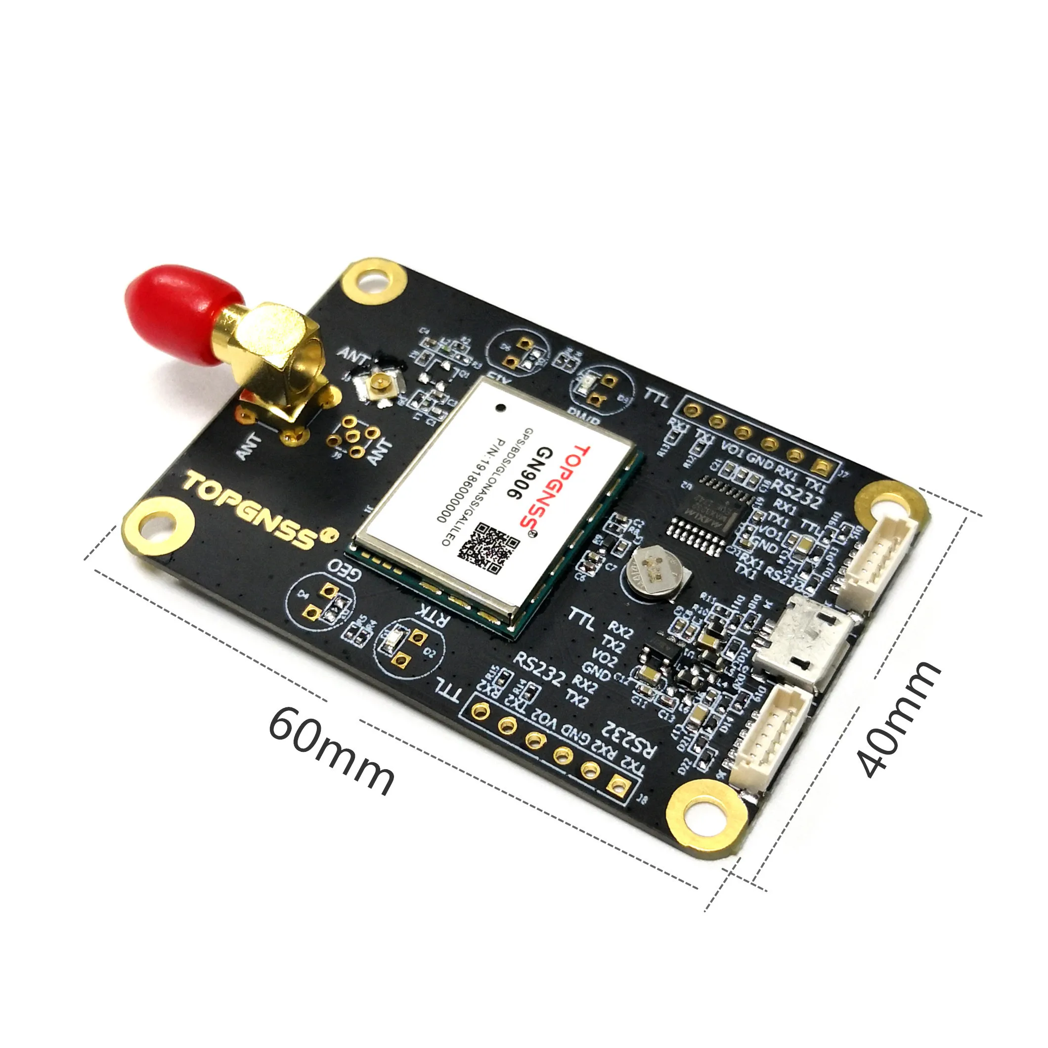 2 шт RTK gps антенный модуль F9p Высокоточный приемник может использоваться в качестве базовой станции и rove 5V UART ttl уровень nmea 0183