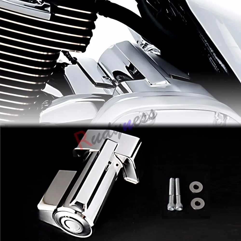 Хромированный стартовый Чехол для Harley Touring Street Glide Road King Road скользящий Electra Glide Trikes FLHX FLHR