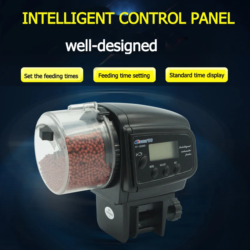 Автоматическая Мини-Кормушка для рыб кормление аквариума отпуск выходные рыбы