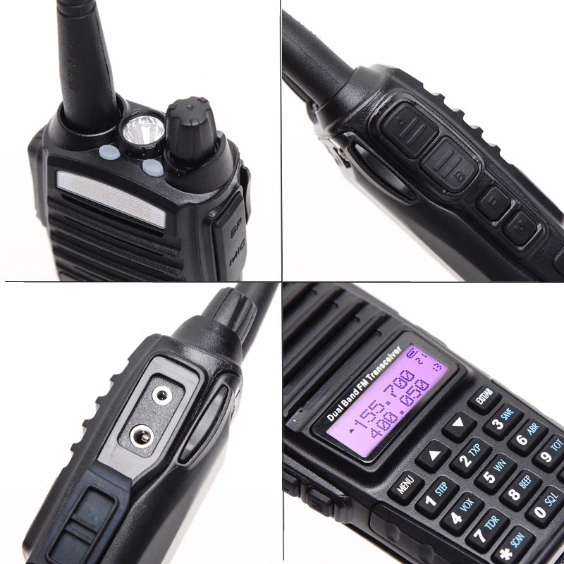 Портативная рация Baofeng UV-82 Dual PTT 5 Вт VHF UHF двухдиапазонный ручной трансивер