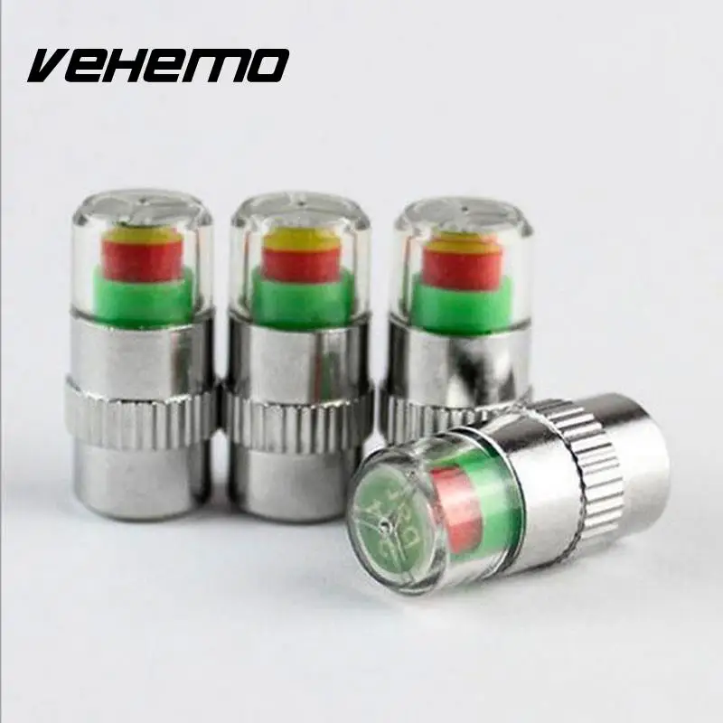 Vehemo 4 шт./компл. прочный точный мониторинг автомобильных шин Предупреждение