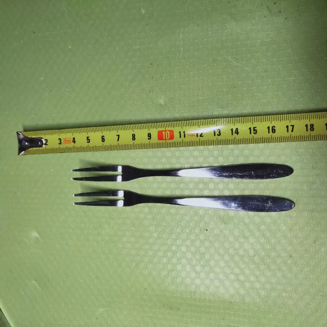 2pcs Forks DIY аксессуары инструменты для мыла/изготовления свечей из нержавеющей стали пинцет вилка ложка как скребок стержень для перемешивания ручной работы инструменты - Цвет: 2pcs Forks