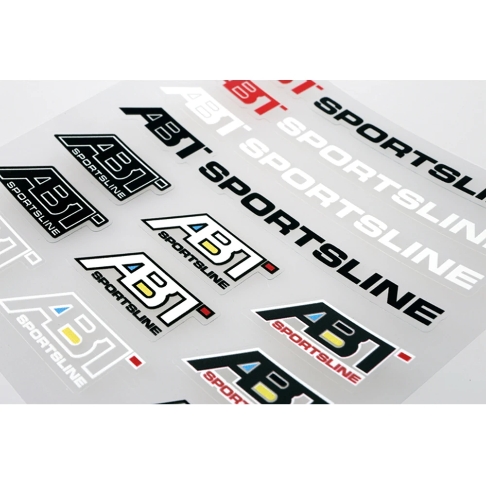 Автостайлинг Aliauto ABT Sportsline аксессуары стикеры и наклейки для Ford Focus Volkswagen Polo Golf