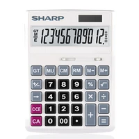 sharp ch g12 large desktop calculator business office financial accounting computer