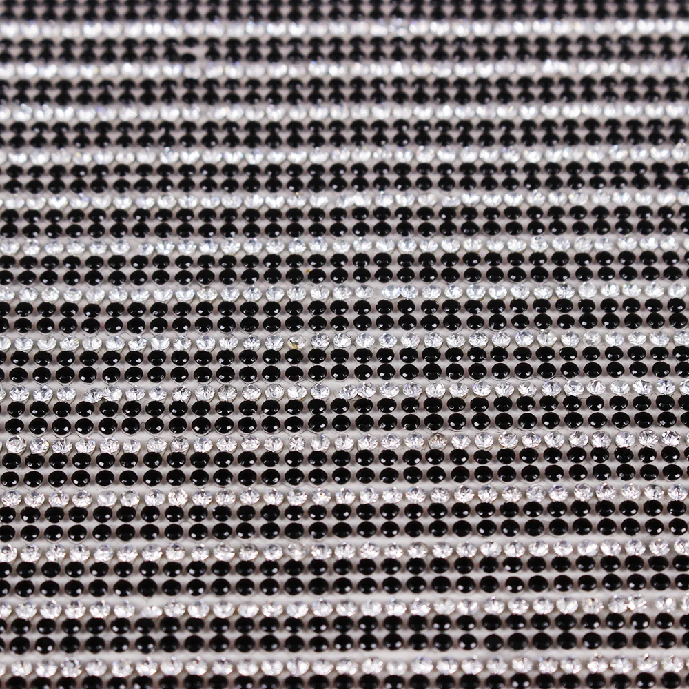 1 лист Хрустальный хит исправление мотив стразы черная отделка страз обшивка