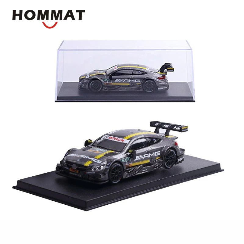 Модель гоночного автомобиля HOMMAT AMG C63 DTM модель 1/43 года литой автомобиль из сплава