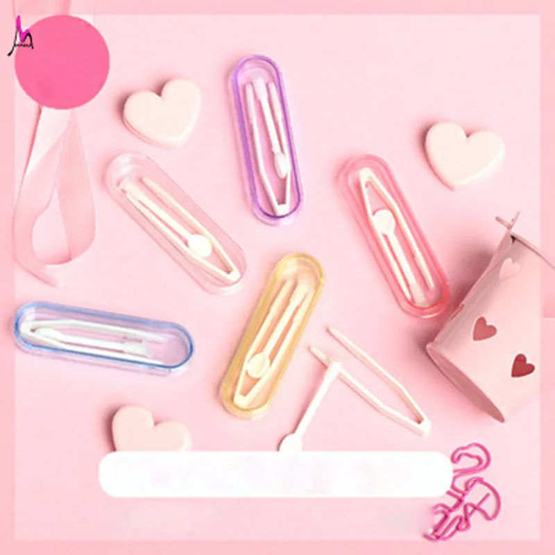 Многоцветные контактные линзы пинцет и присоска для специальных зажимов