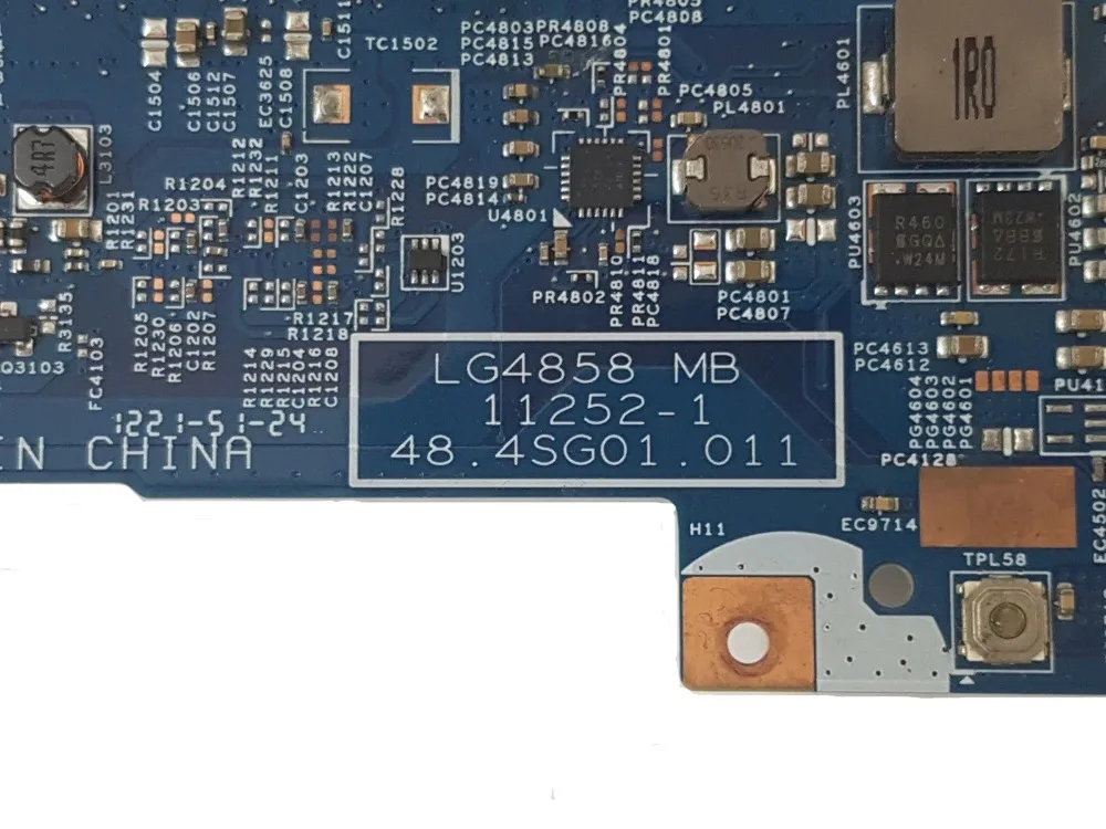 EFU LG4858 для Lenovo G580 материнская плата ноутбука MB 11252-1 Материнская Тест HM76 GT520M/GT610M