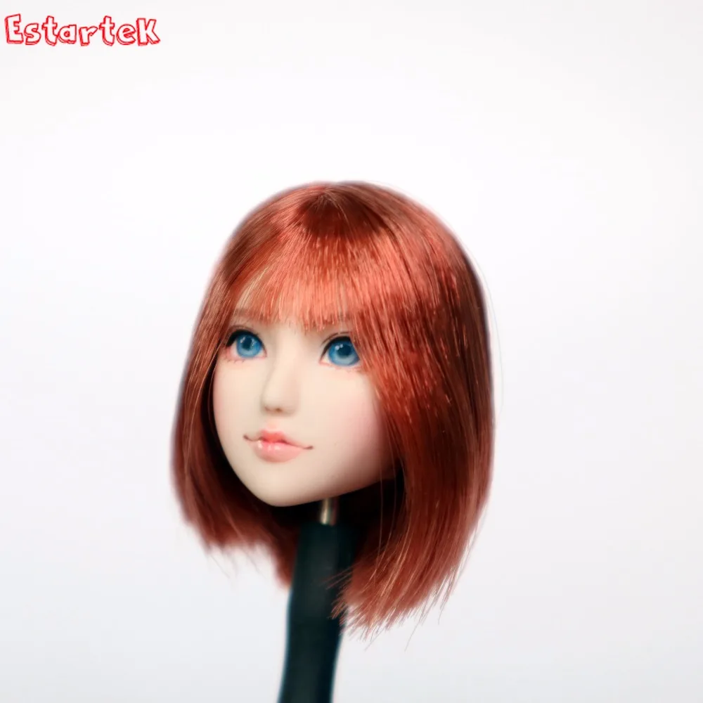 Estartek KE063 ручная косметика по индивидуальному заказу 1/6 обитсу красные короткие