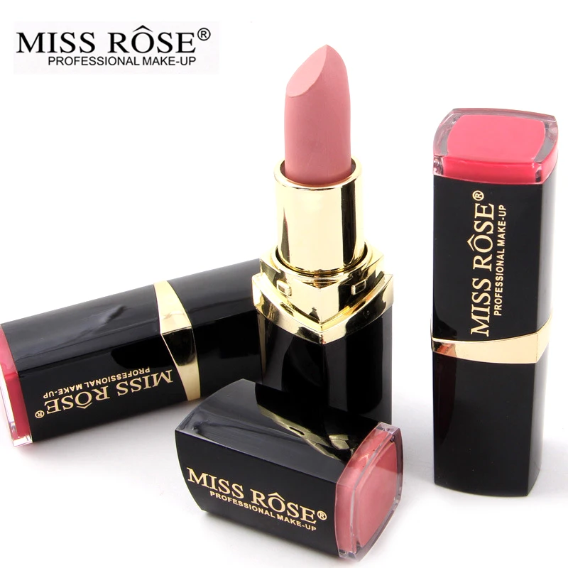 Губная помада Miss Rose матовый 24 цвета матовая бархатная красивая губная с красными