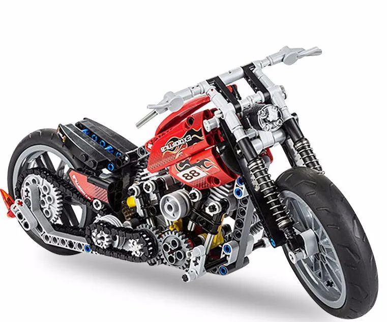 Техника Decool City Moto Cross Bike Строительные блоки Набор кирпичей классическая модель детские игрушки для детей подарок