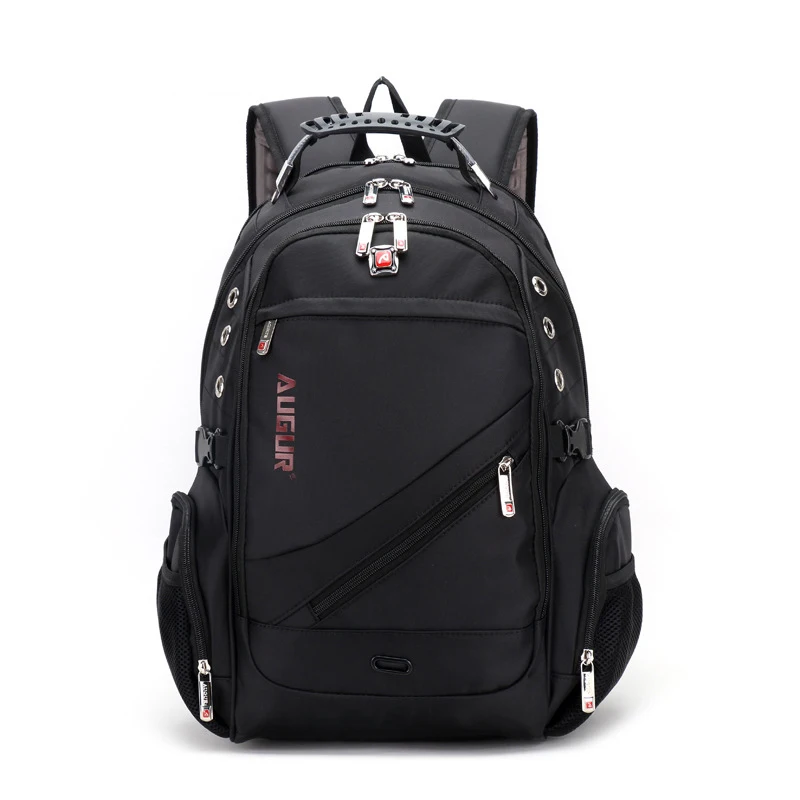 Новые мужские водонепроницаемые швейцарские рюкзаки Оксфорд 17 дюймов сумки для