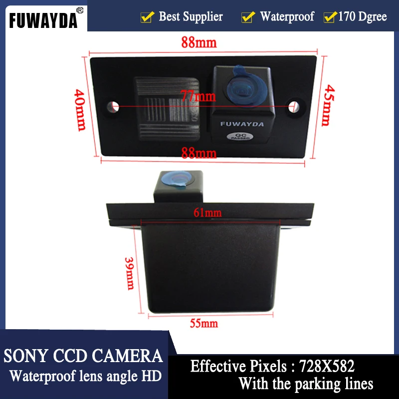 Автомобильная камера заднего вида FUWAYDA для SONY CCD Датчик чипа парковки HYUNDAI H1 GRAND
