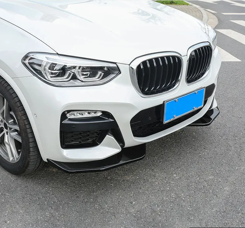 X3 abs передняя губа бампер разветвитель для bmw x3 2018-up Стиль | Автомобили и мотоциклы