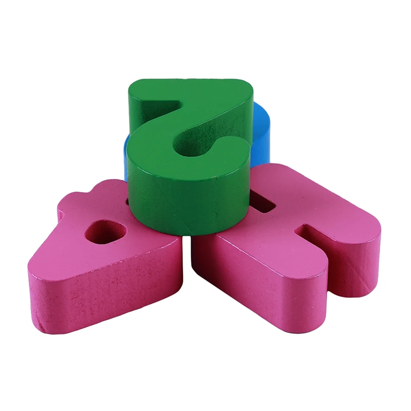 Обучающая деревянная игрушка креативный Детский конструктор с 15 отверстиями