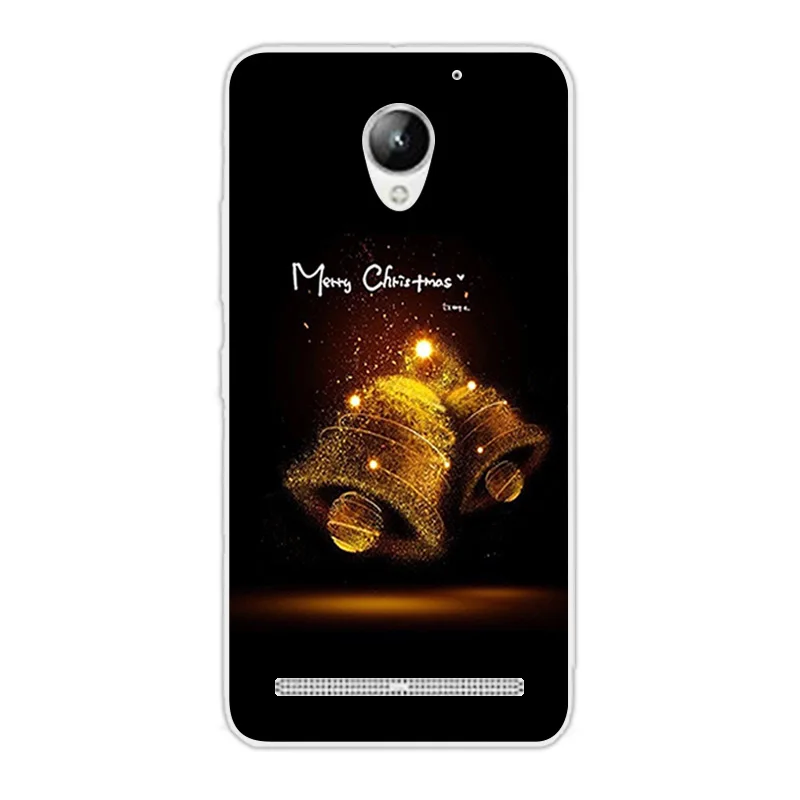 25 Для lenovo Vibe C2 K10A40 чехол рождественский сезон из силикона и ТПУ с 5,0 дюймов для lenovo C2 чехол для телефона силиконовый защитный чехол для телефона с изображением из Bacl защитные чехлы - Цвет: 25