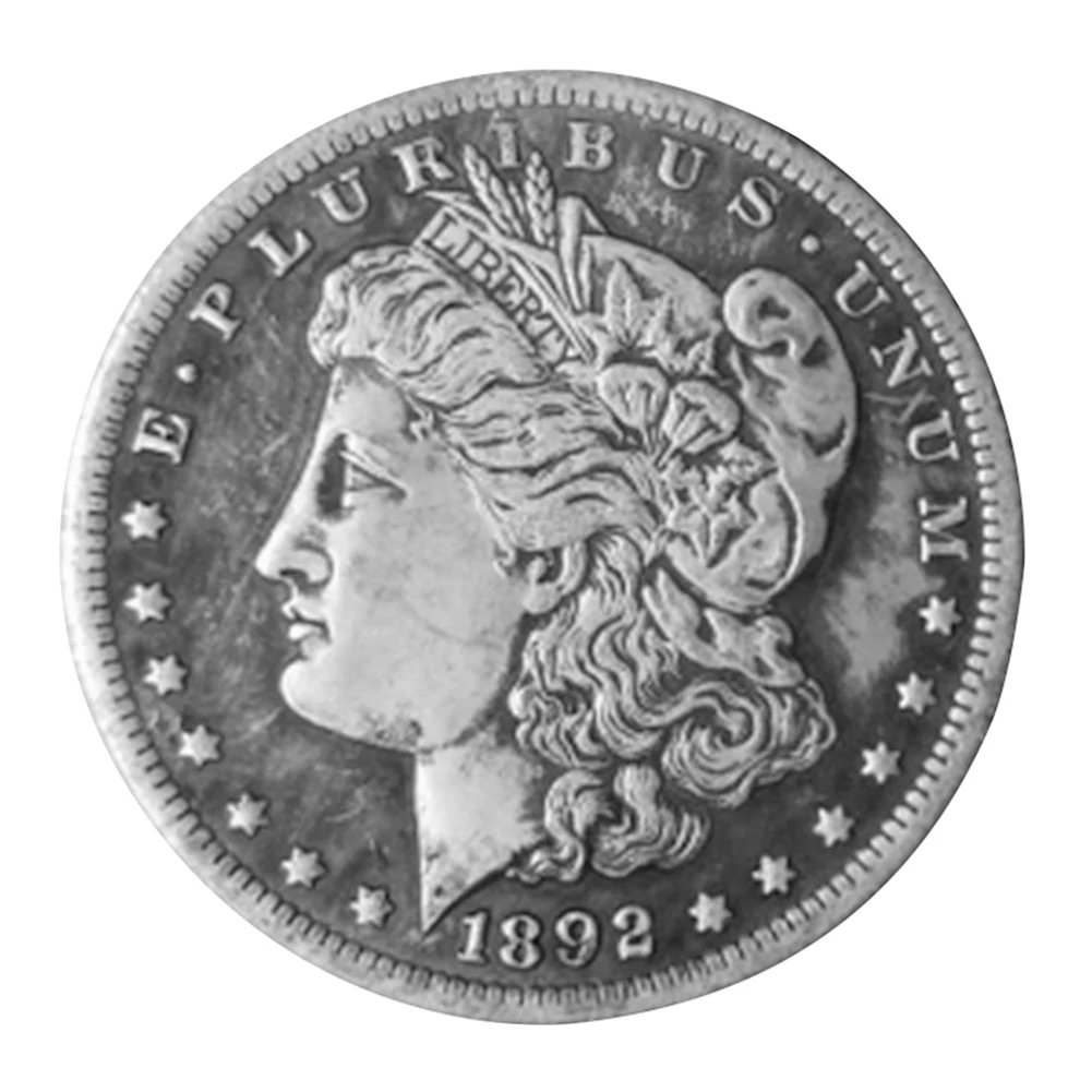 Памятные монеты 1892 года в виде старых Морганов и долларов США коллекционные