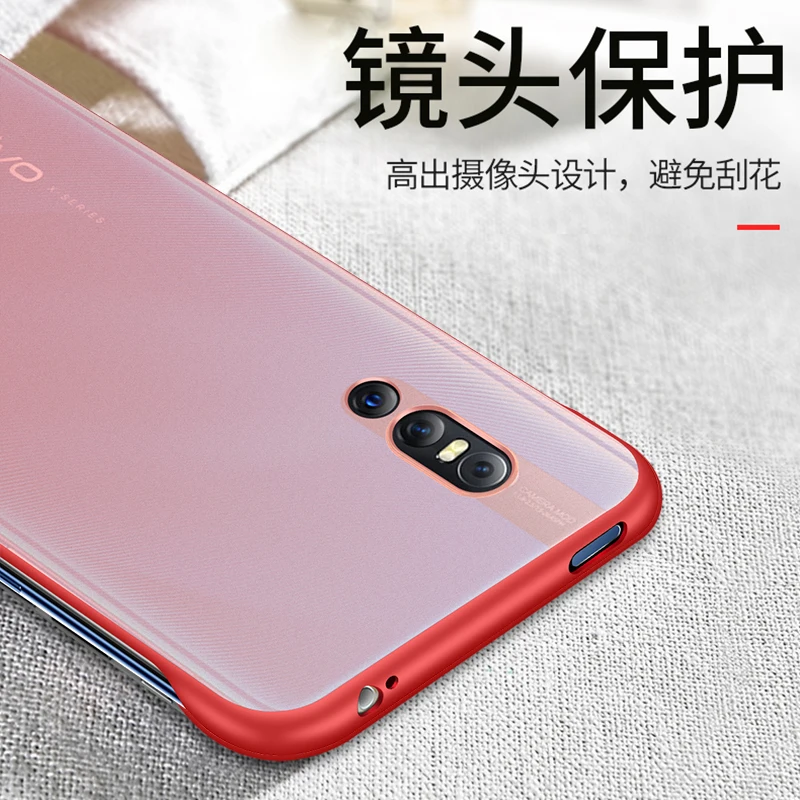 Чехол для телефона VIVO X27 чехол vivo x27 роскошный безрамный Дизайн Кольца Скраб