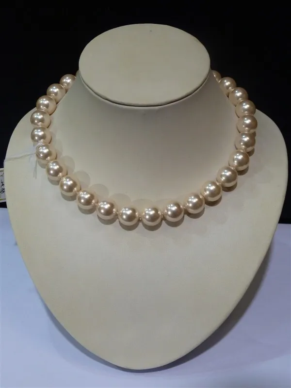 Жемчужное ожерелье из ракушек 14 мм | Украшения и аксессуары