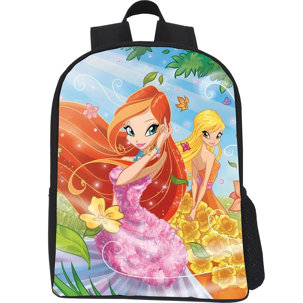 Милый рюкзак для девочки с фотографией золотистого ретривера детские школьные