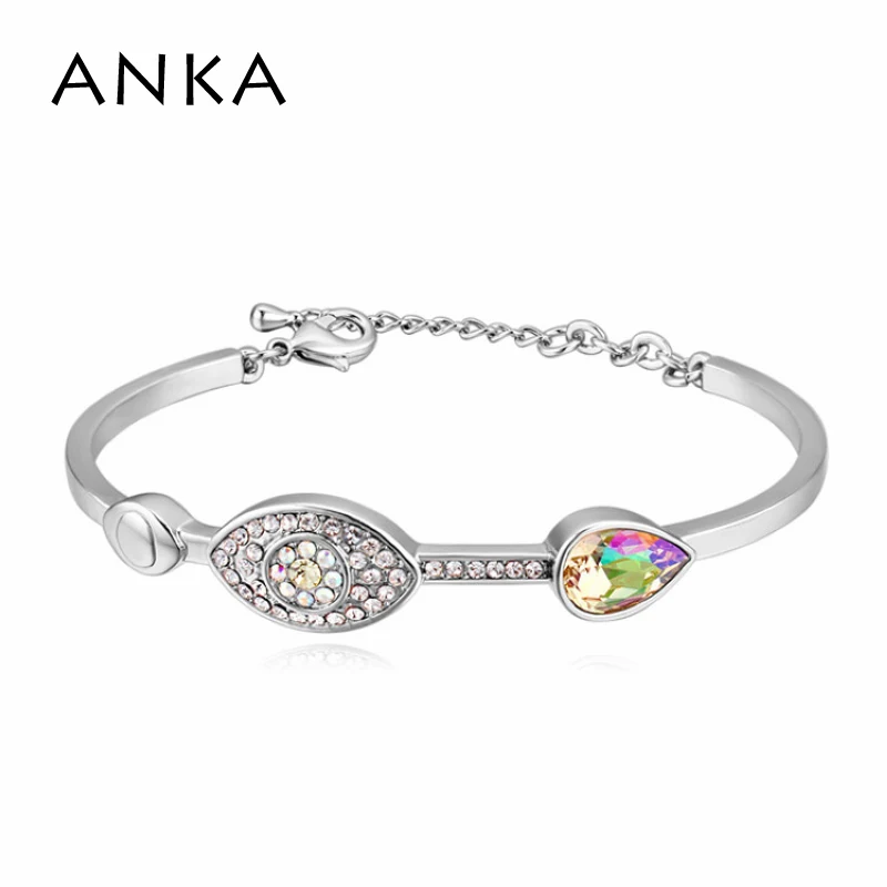 Анка ювелирные изделия капли воды с украшением в виде кристаллов и браслет для