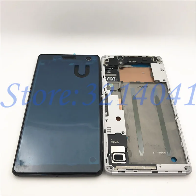 Передняя средняя рамка Корпус для sony Xperia C4 средняя пластины рамка чехол для sony C4 спереди ЖК-дисплей рамка+ Батарея Корпус крышка