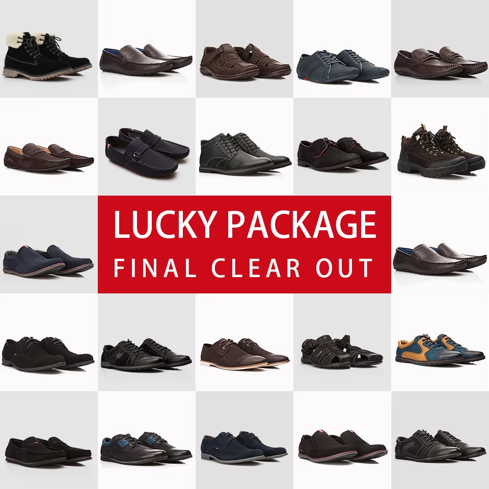 XPER Мужская обувь LUCKY package платит меньше чтобы получить больше если не проблемы с