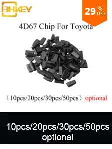 BHKEY 10X 20X 30X 50X транспондерный чип ID46 PCF7936 для Honda hyundai Kia Mitsubishi Nissan Citroen peugeot