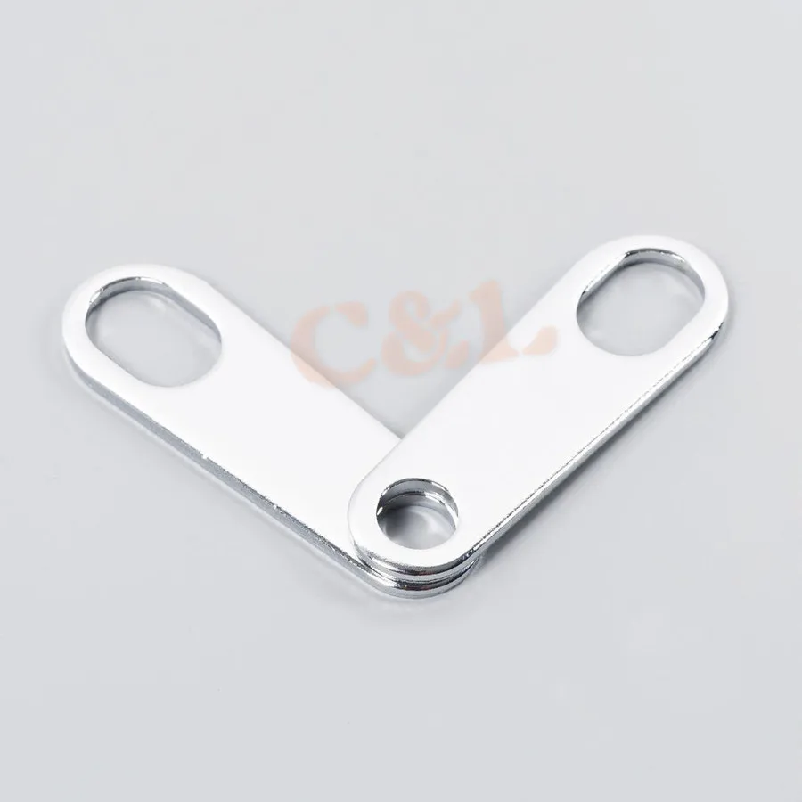 Серебряный задний поворотный сигнал держатель для мотоцикла амортизационный