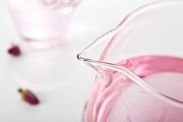 Прозрачная термостойкая стеклянная чашка высокой емкости 1 шт. утолщенная чайная