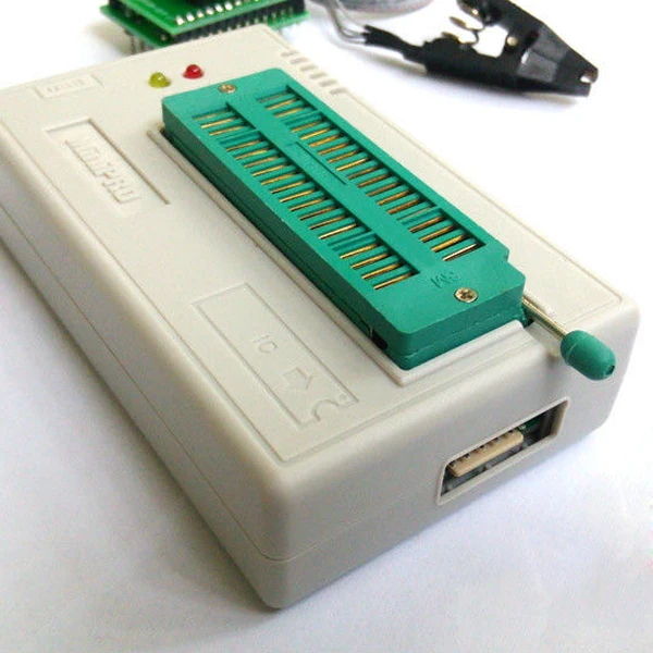 Mini Pro Tl866Ii Plus программист+ 13 адаптеров+ Sop8 зажим 1,8 V Nand Flash 24 93 25 Mcu bios Eprom Avr программа