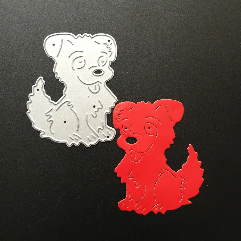 

Dog Metal Cutting Dies Stencils for DIY Scrapbooking/photo album Decorative Embossing DIY Paper Cards