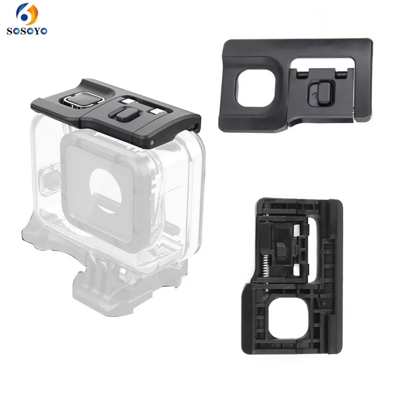 

Plastic Waterproof Case Lock Buckle Top replace Back Door Clip Snap Latch For GoPro Hero 5 Hero 6 Action Camera Accessories