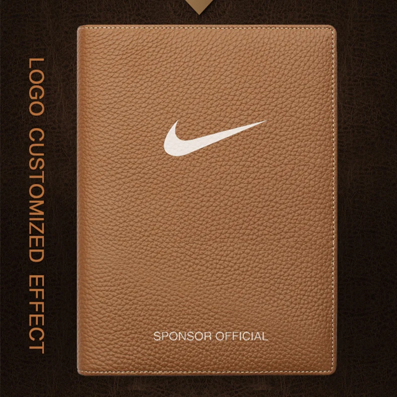 Lichee блокнот с логотипом сделай сам Оригинальные кожаные блокноты для записей A5